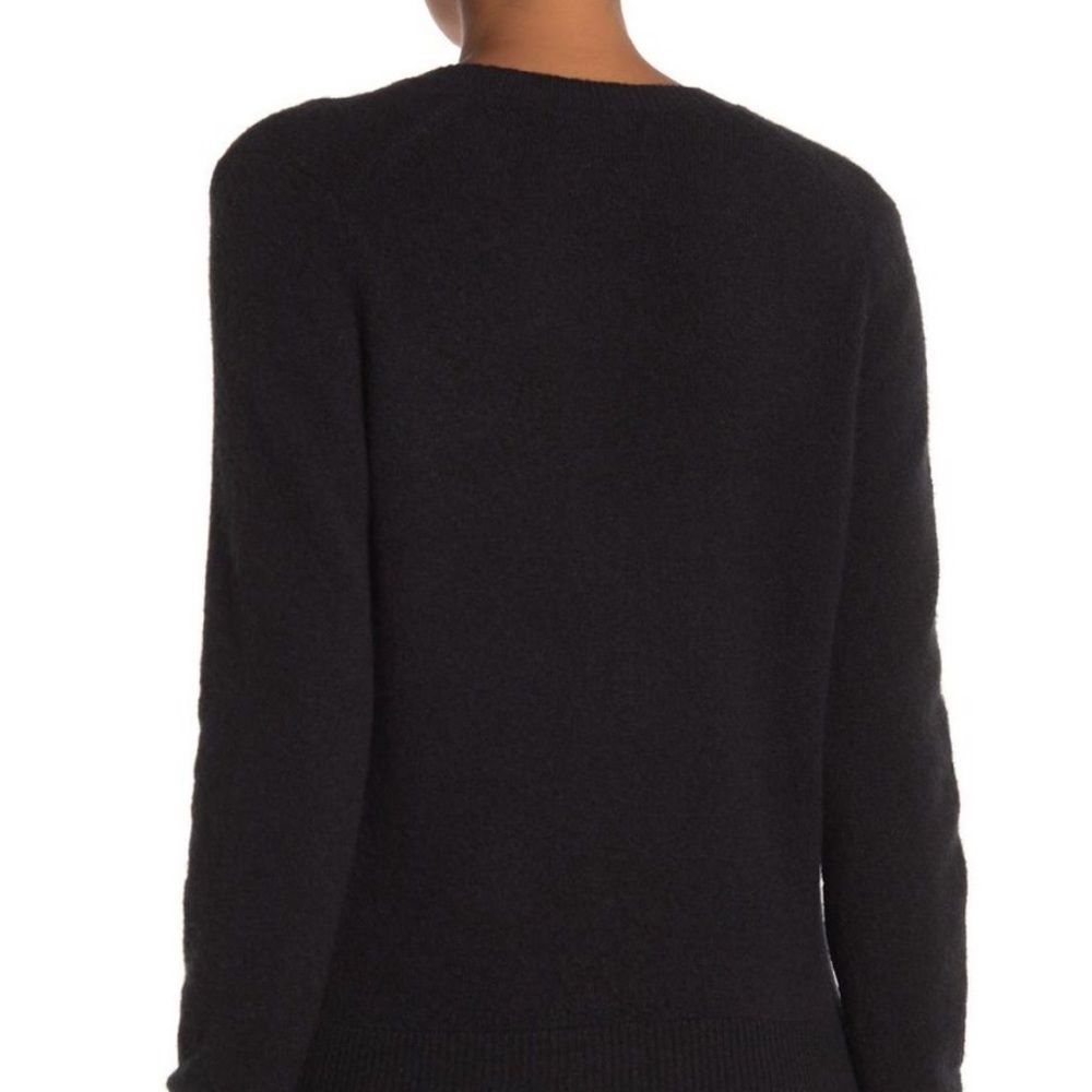 MADEWELL Wrap front pullover sweater w cozy yarn! - Picture 2 of 6